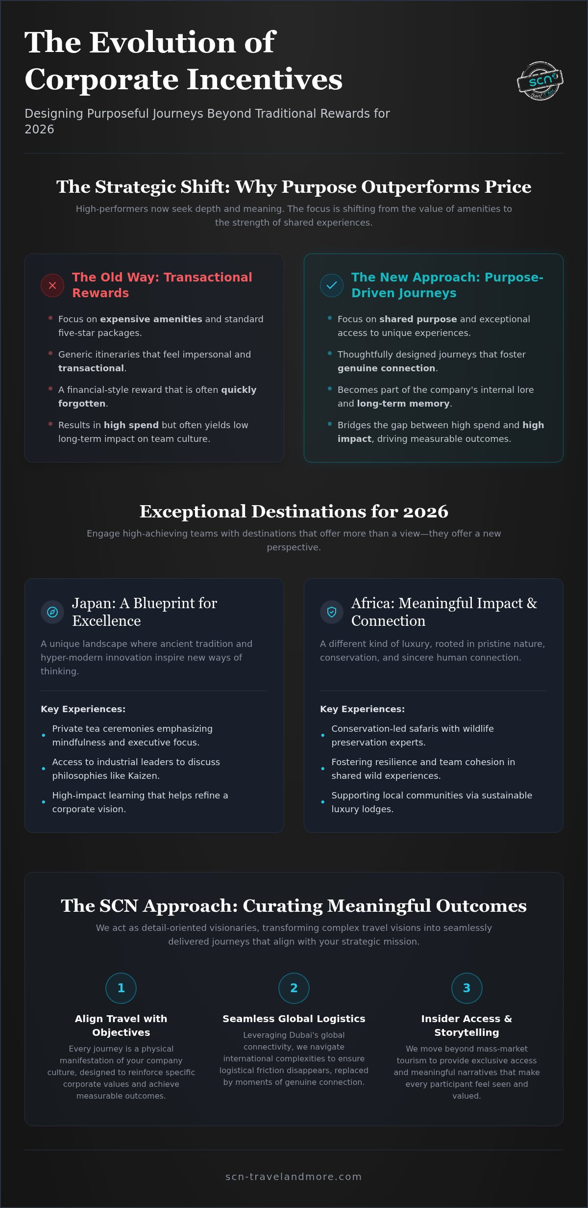 Designing Purposeful Luxury Corporate Incentive Trips from Dubai in 2026
